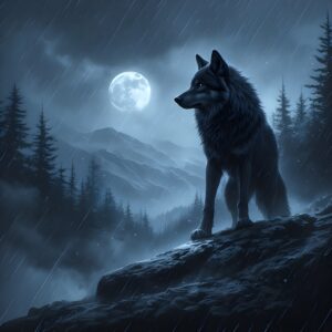 LONE WOLF aggressive rap beat cover art
